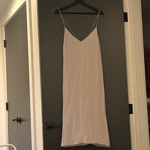 Aritzia Wilfred Free Lilac Slip Dress